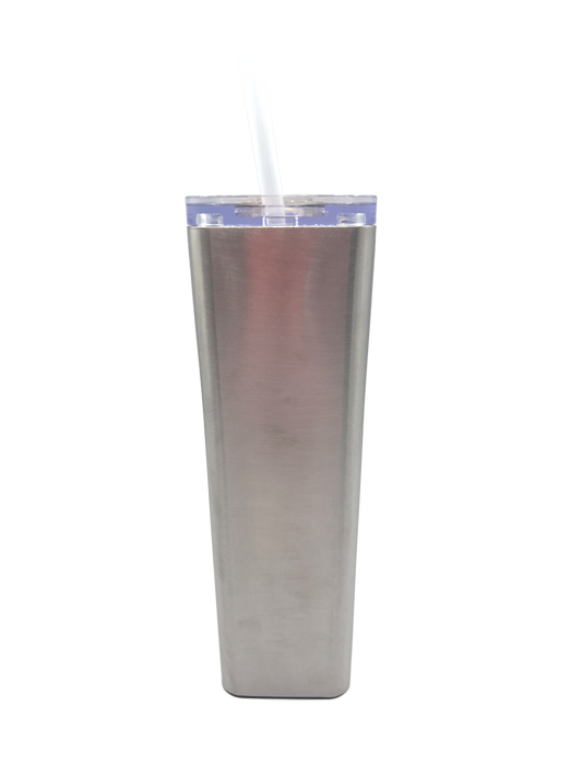 Boxy Tumblers: Square Double Wall Insulated Stainless Steel Tumblers 12-Pack 20oz NO HANDLE