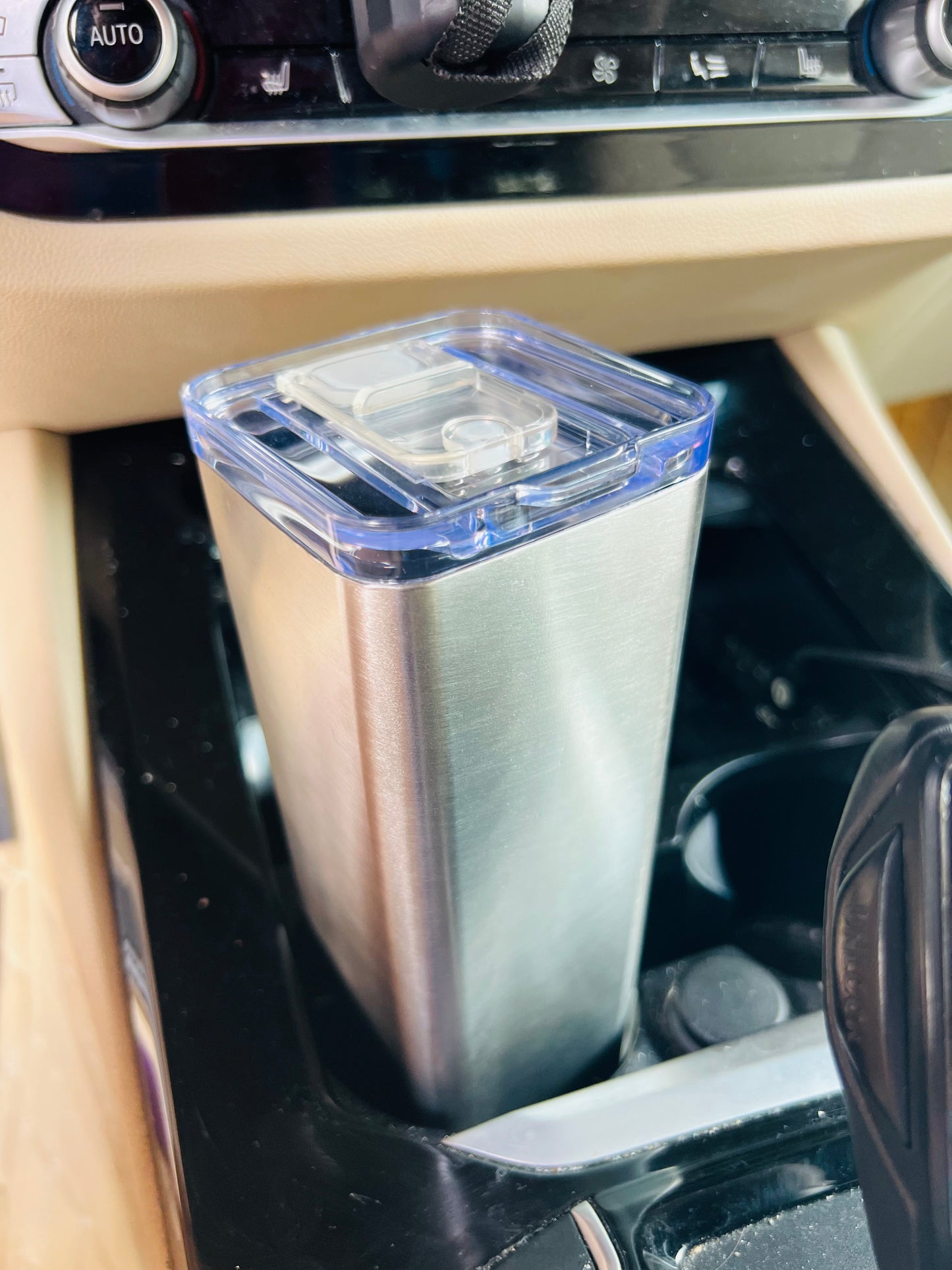 Boxy Tumblers: Square Double Wall Insulated Stainless Steel Tumblers 12-Pack 20oz NO HANDLE