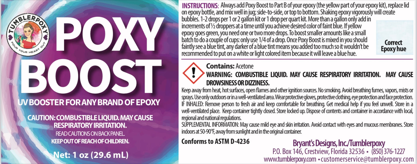 Poxy Boost- 1 oz bottle
