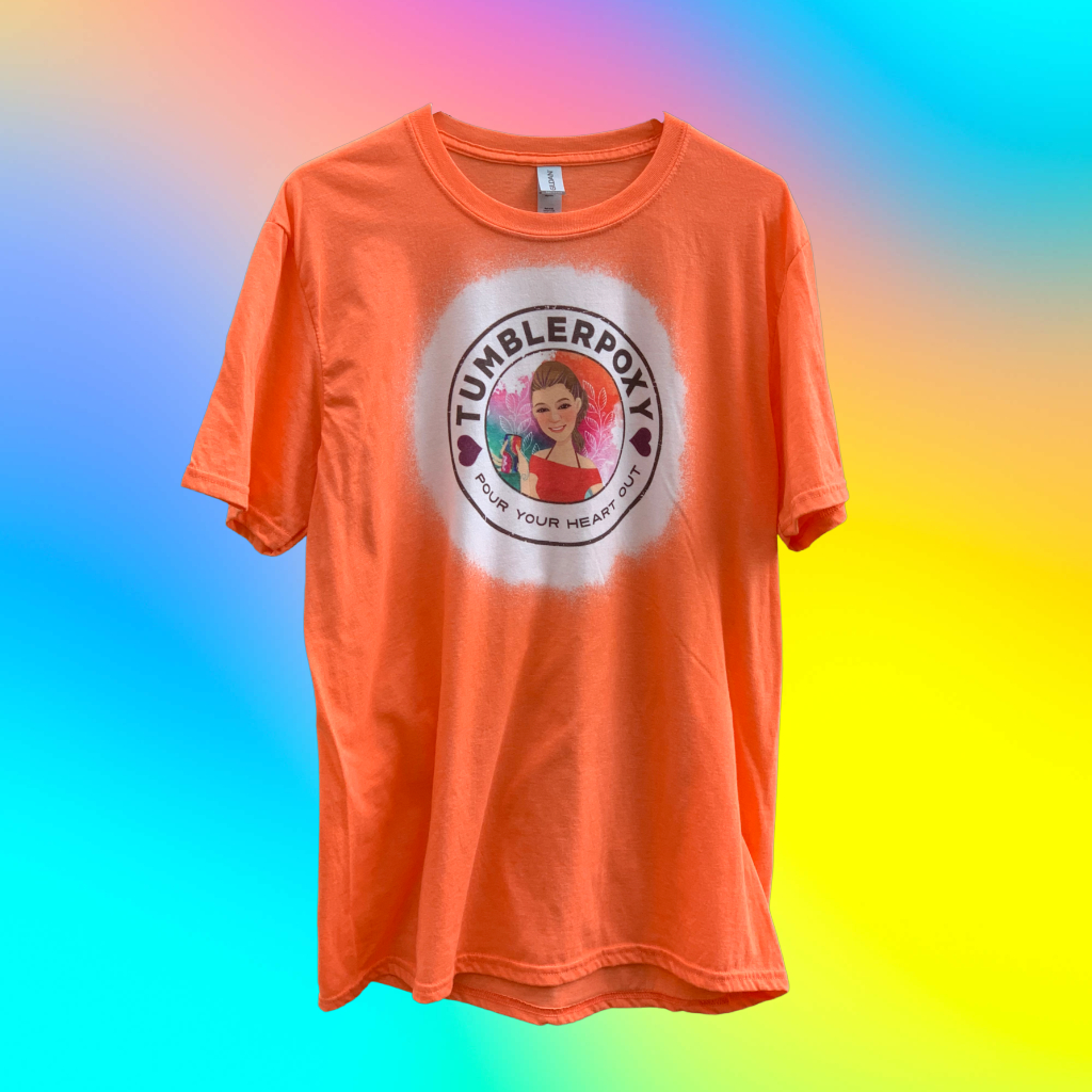 ORANGE Tumblerpoxy T-shirt