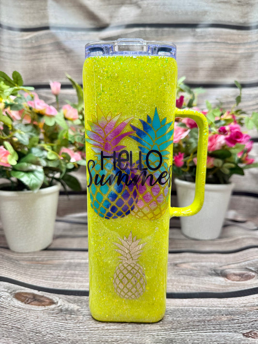 20oz SUMMER TIME Boxy Tumbler