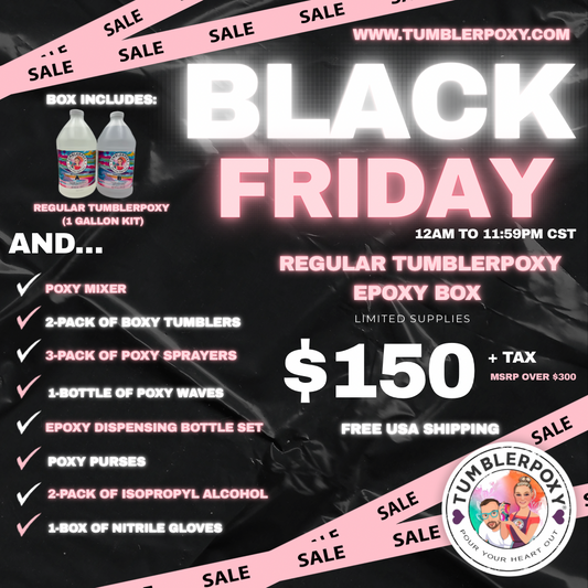 REGULAR TUMBLERPOXY EPOXY BOX