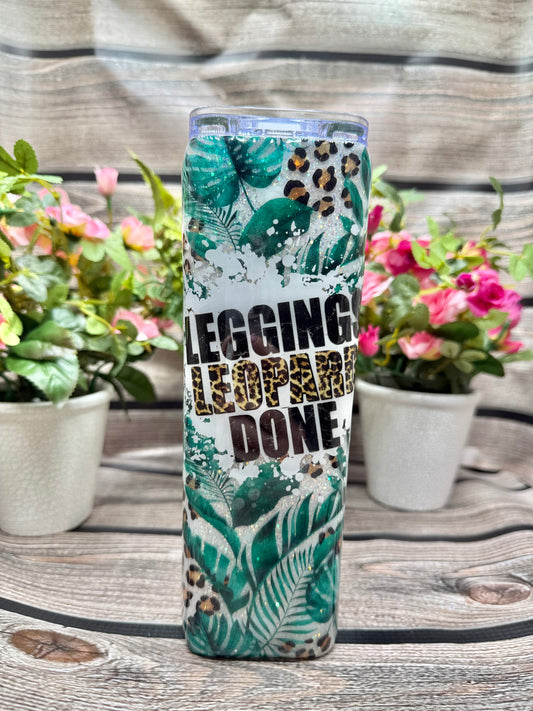 20oz LEOPARD LEGGINGS Tumbler
