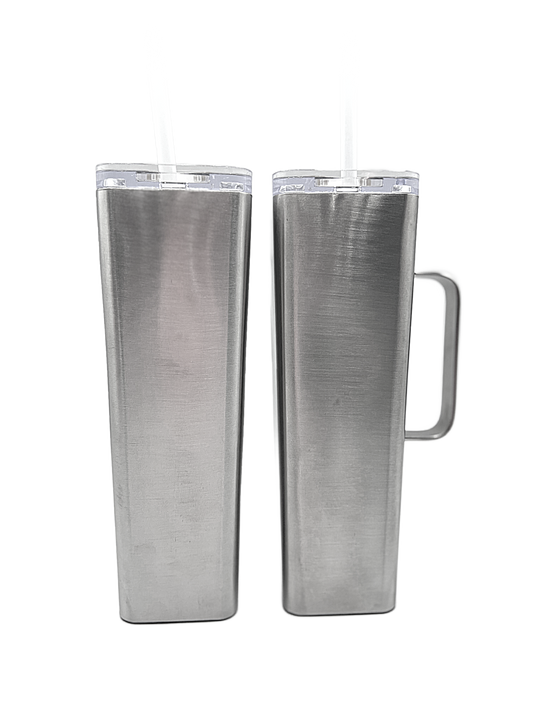 Boxy 2-Pack (1 of each style) PREORDER Square Stainless Steel Tumblers