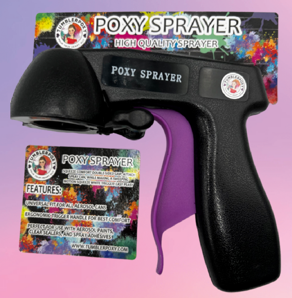 POXY SPRAYER-1 or 3 Pack (Buy 2 get 1 free w/3-pack price)