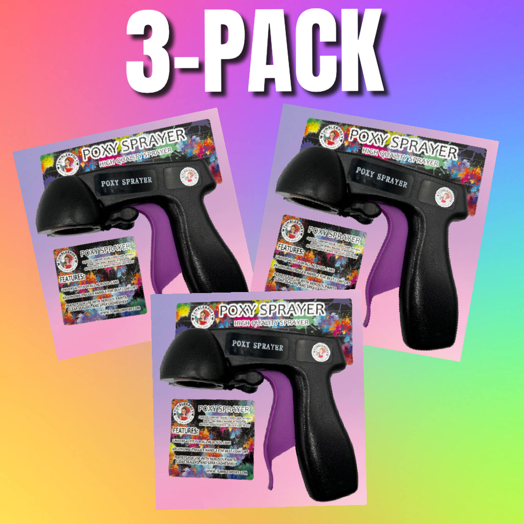 POXY SPRAYER-1 or 3 Pack (Buy 2 get 1 free w/3-pack price)